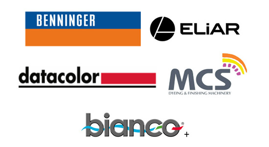 Dyeing logos